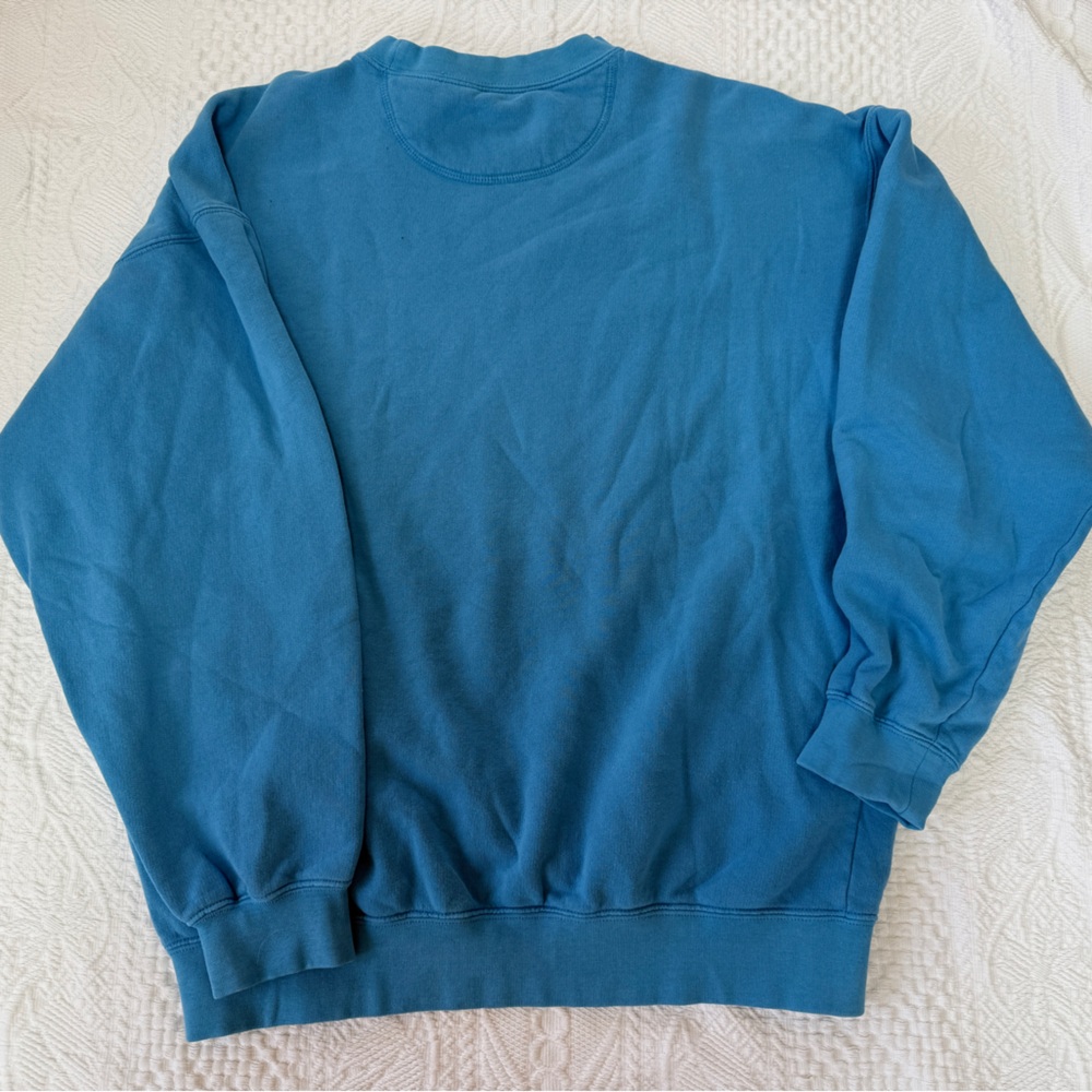 Disney World WDW Crewneck Sweatshirt Mickey Women’s Sz Medium Blue Crewneck - Picture 3 of 3